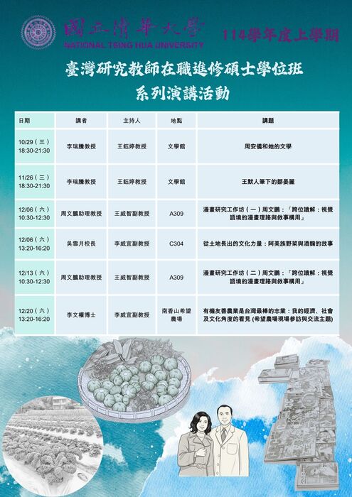 [Speech]Lecture Series of the GPTS, Fall Semester of the 114th Academic YearImage